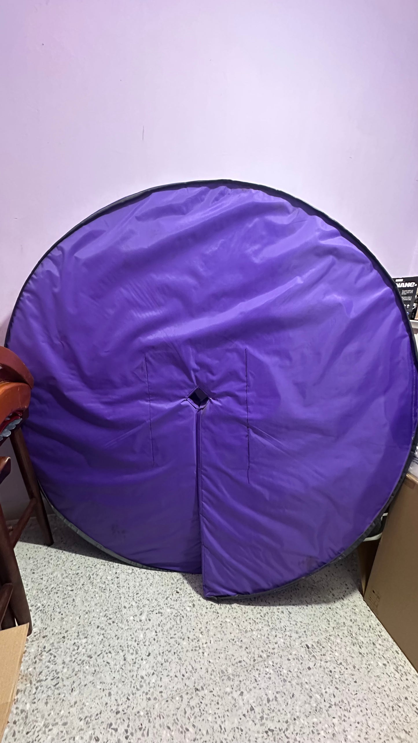 Colchoneta para tubo color morada!