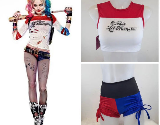 Cosplay conjunto HARLEY QUEEN 🃏