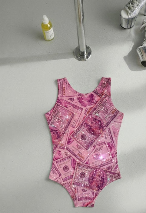 Body Vixen estampado money pink glitter