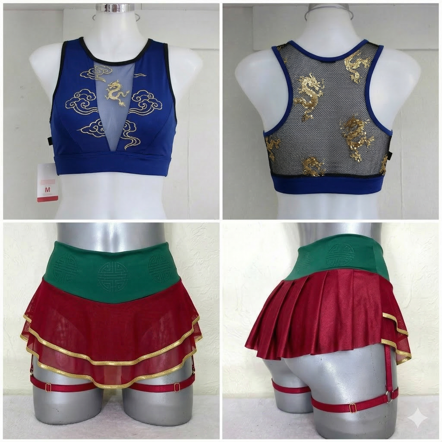 Conjunto mulan 2 pewmium 🐉🐲
