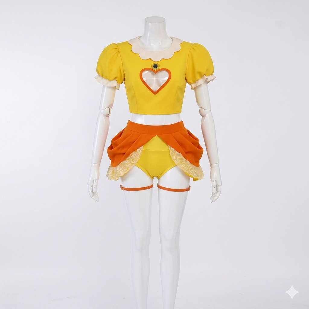 Conjunto hermana princesa 👸 peach Daisy
