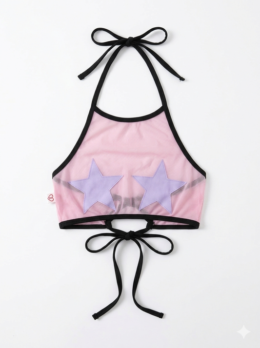 Top transparencia ajustable pezoneras M