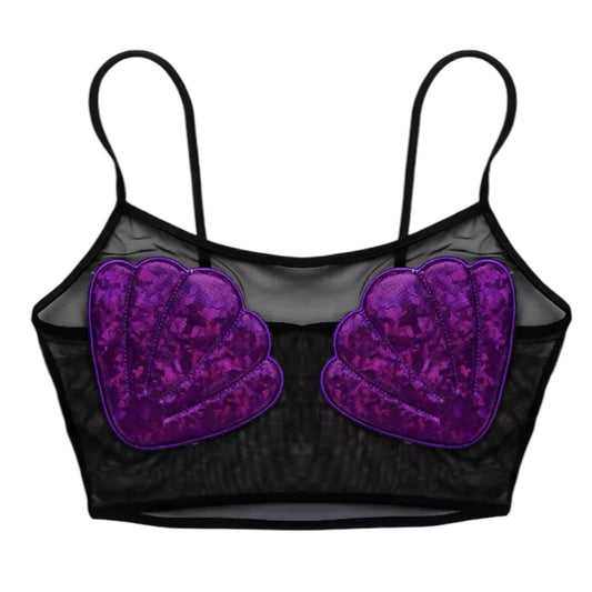 Top Mesh Pezoneras Sirenita