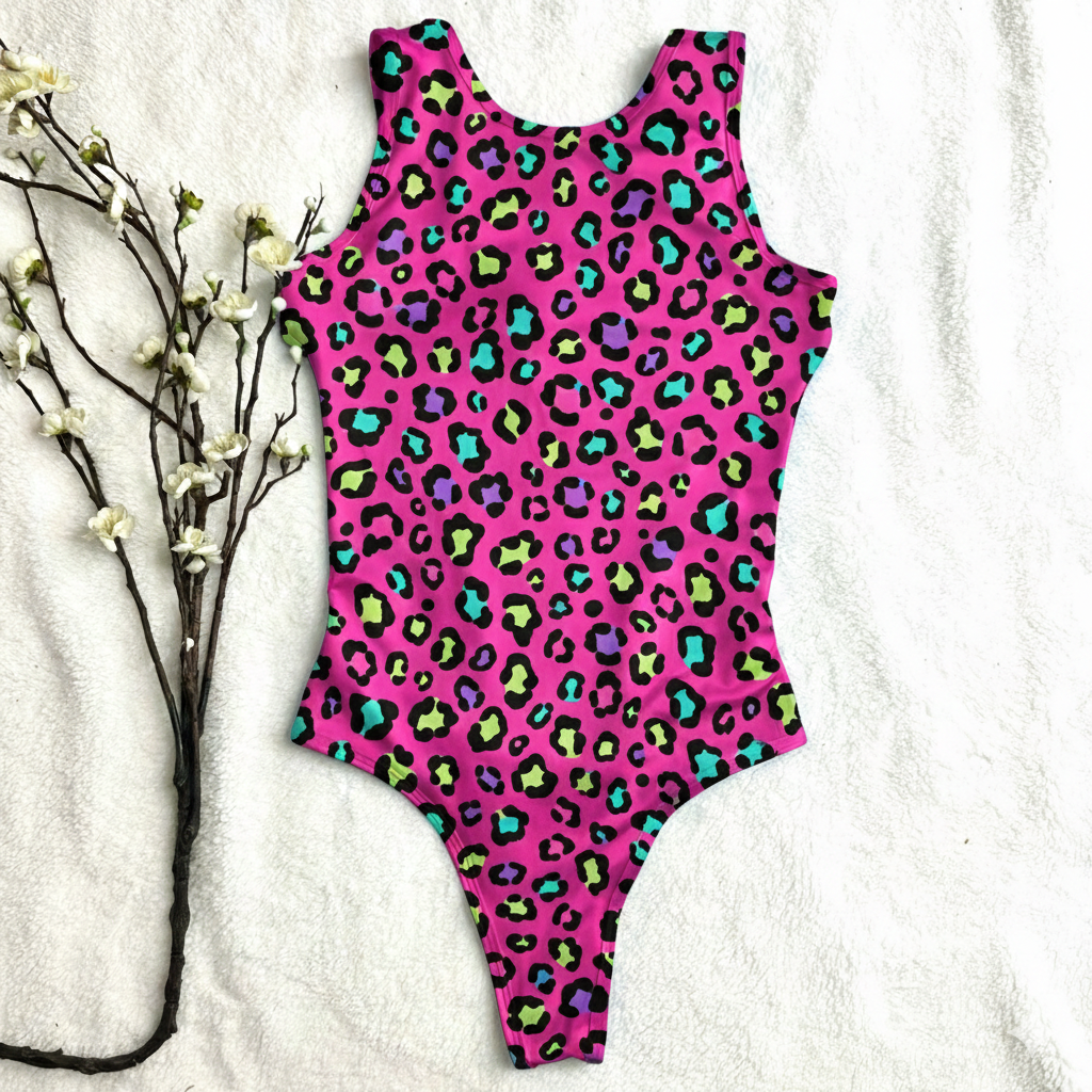 Body Vixen animal print rosa/neones