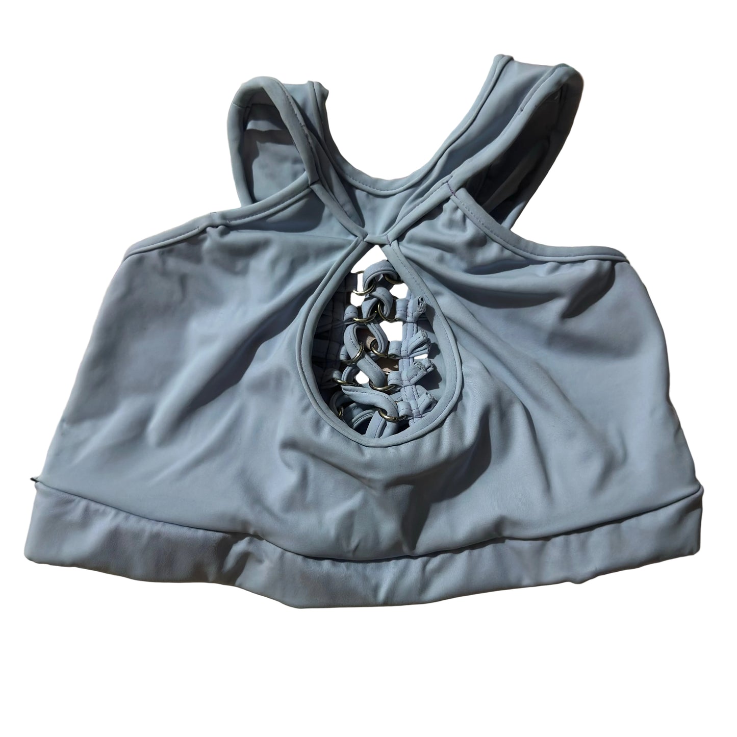 Top lila tipo corset trasero ch/m