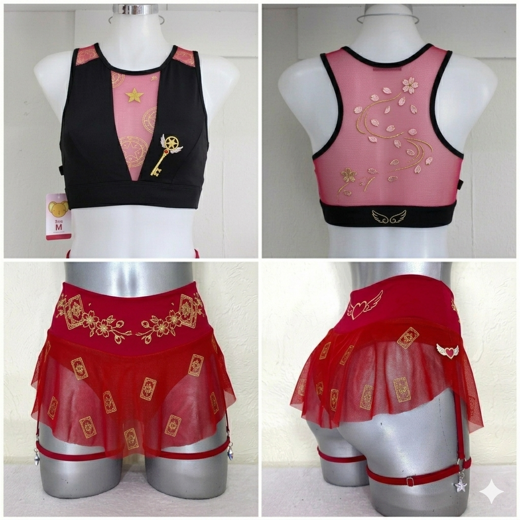 Conjunto Sakura card captors 🪽❤️