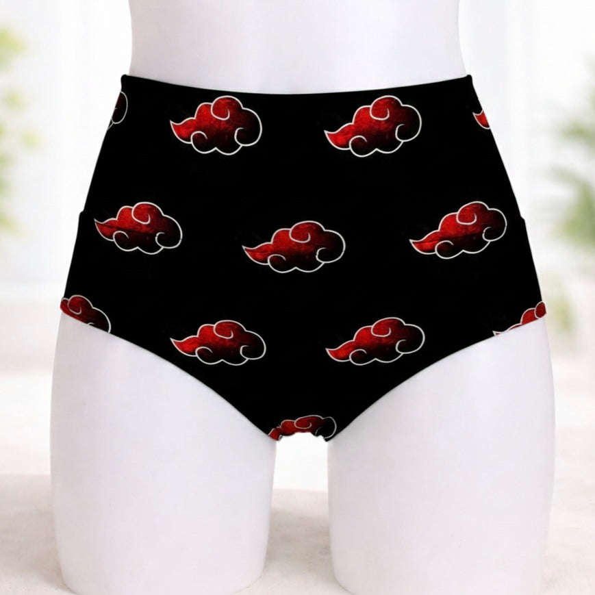 Cachetero sin arnés inspirado en naruto/akatsuki