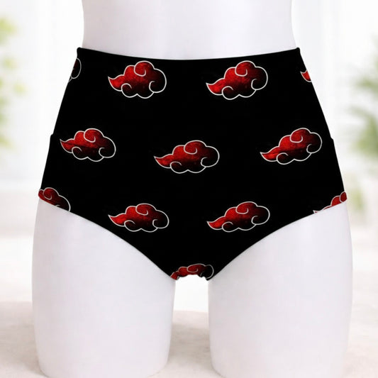 Cachetero sin arnés inspirado en naruto/akatsuki