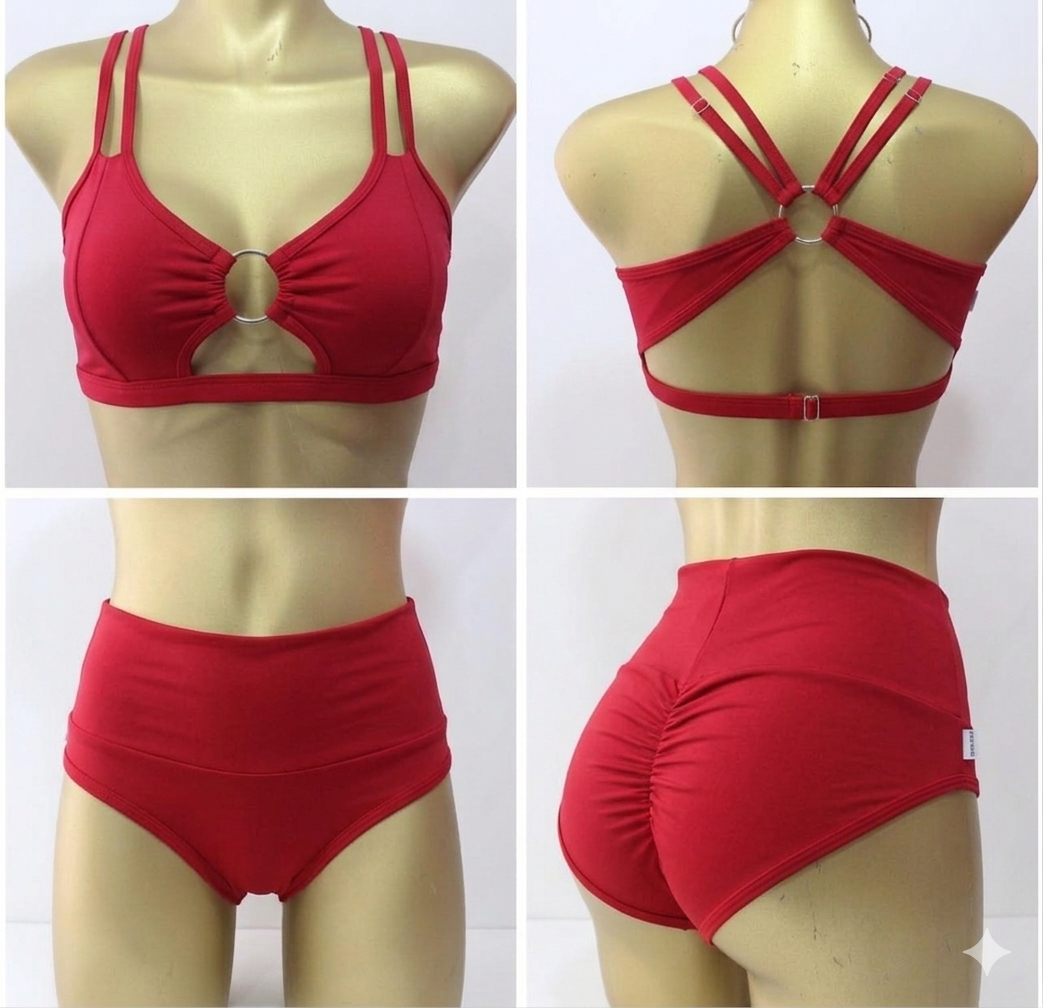 Conjunto “Spin Set” Rojo