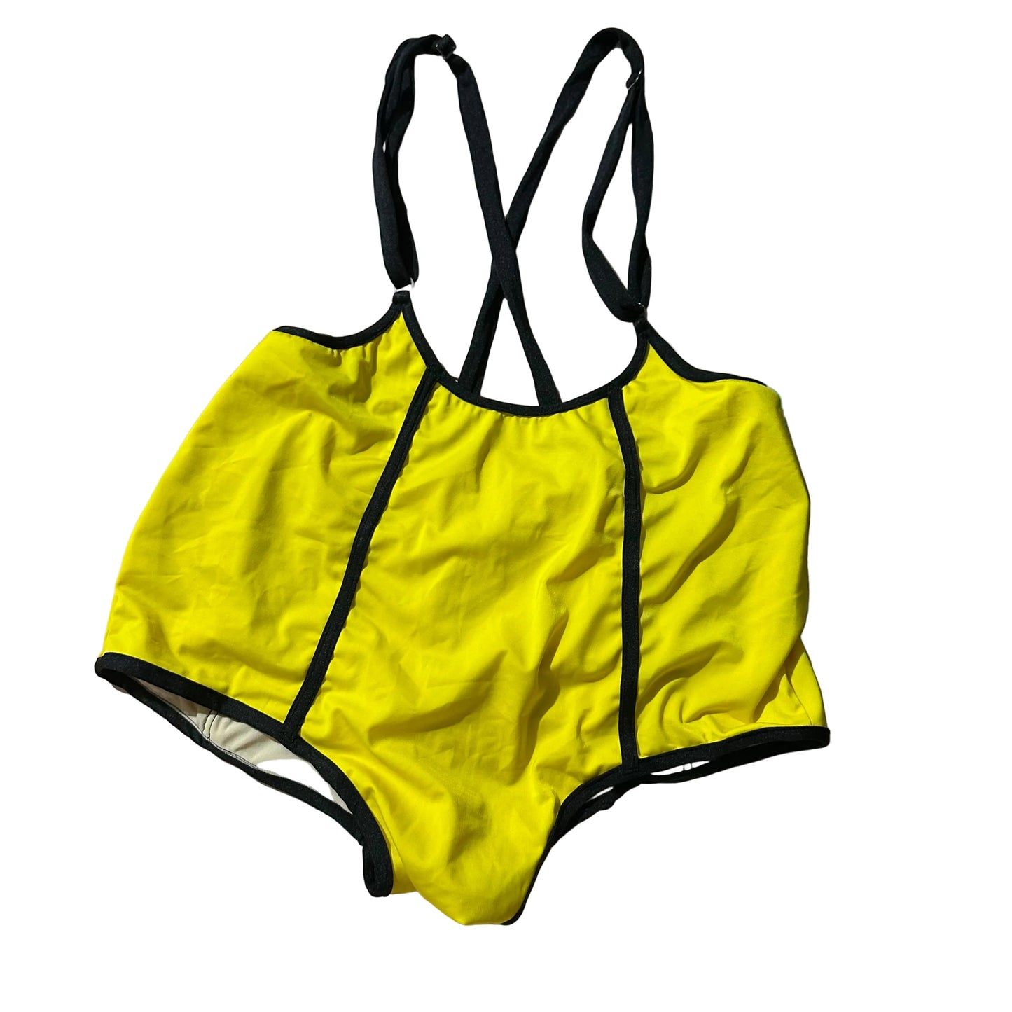 Cachetero jumper amarillo G/XL