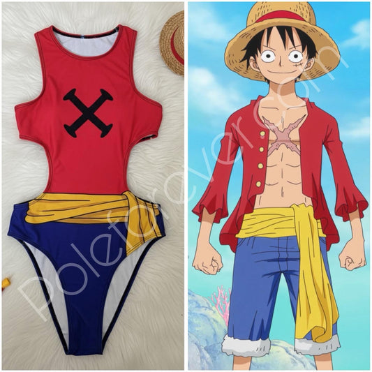 Body enganche one piece luffy