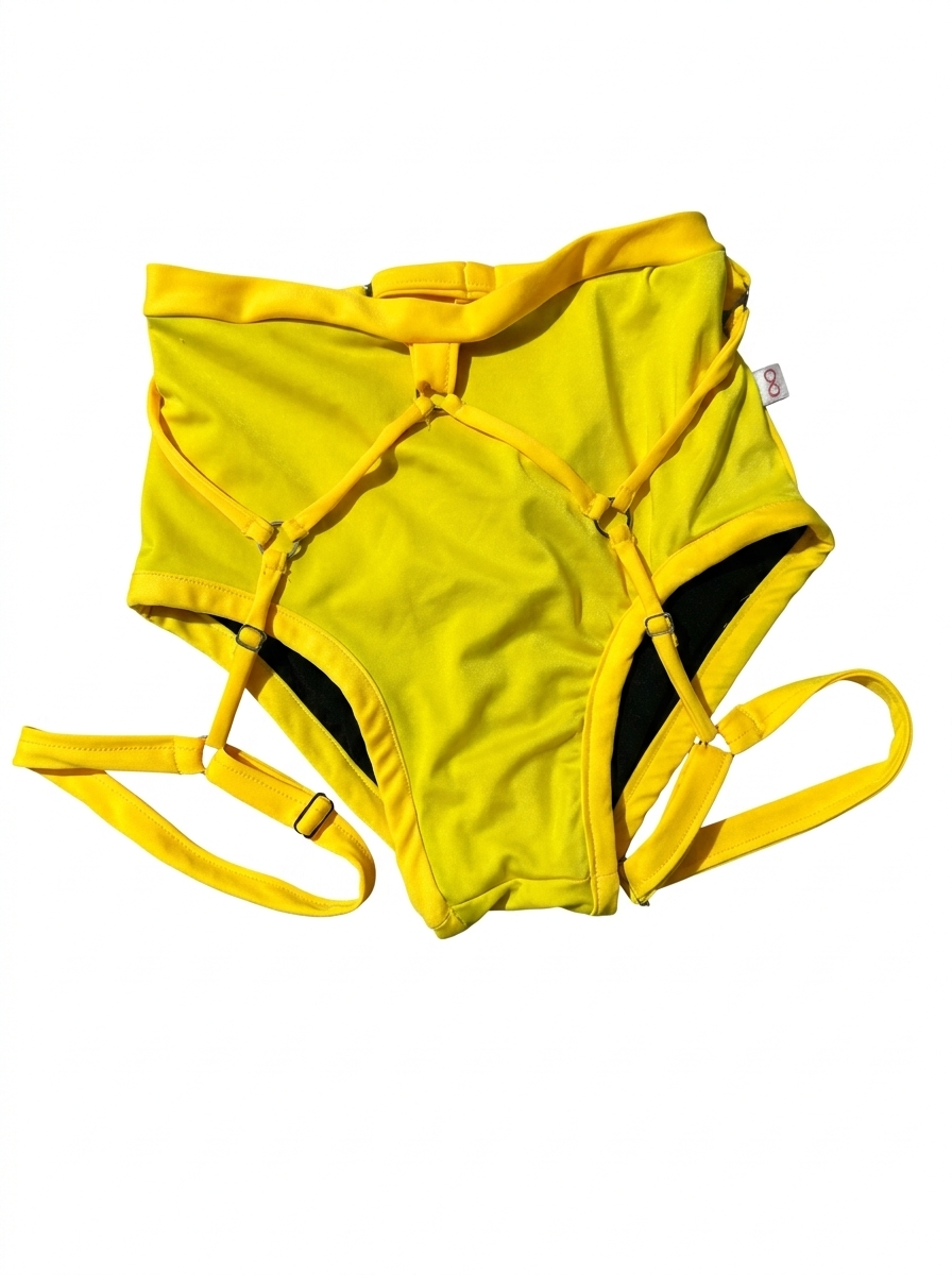 Cachetero arneses amarillo M