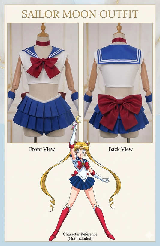 Conjunto Sailor Moon 🌙 original