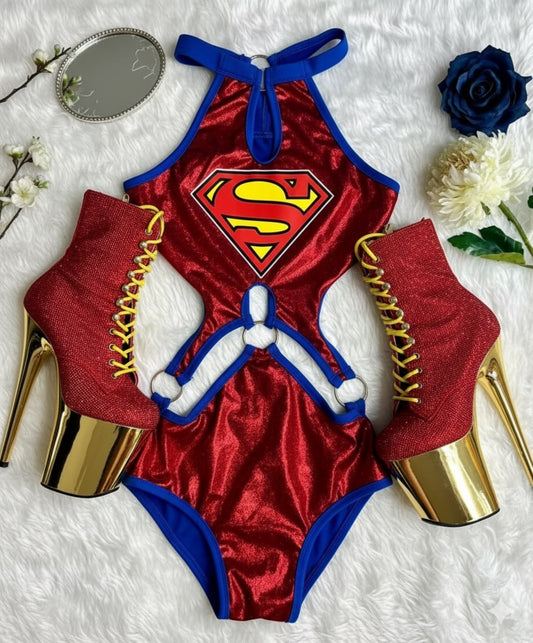 Body Aros Argolla Superman 💥