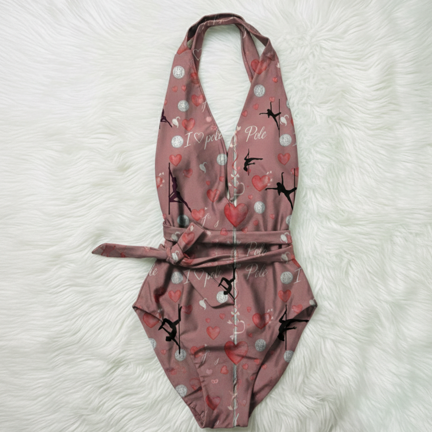 Body tiras largas san valentin 🤎 pole