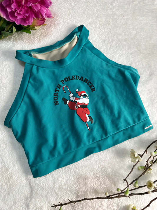 Top crop top santa