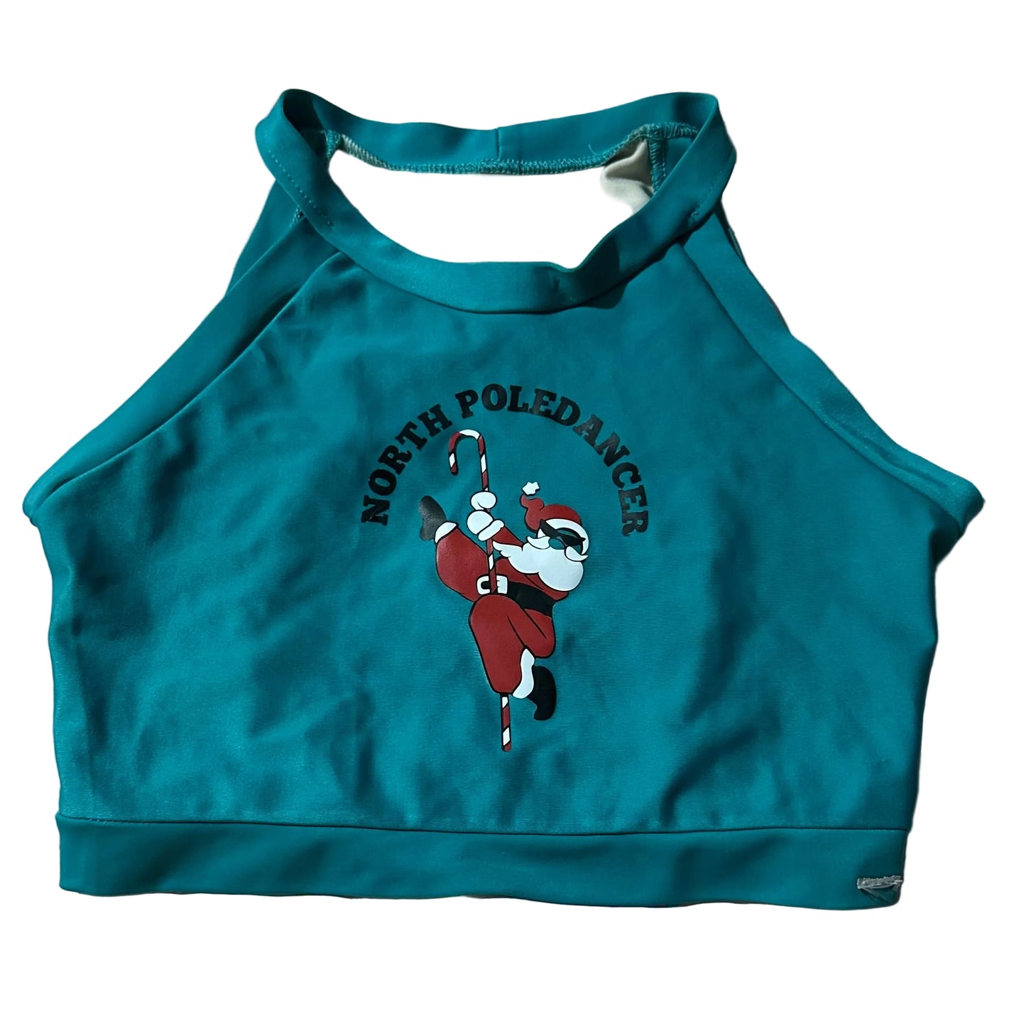 Top crop top santa verde ch/m