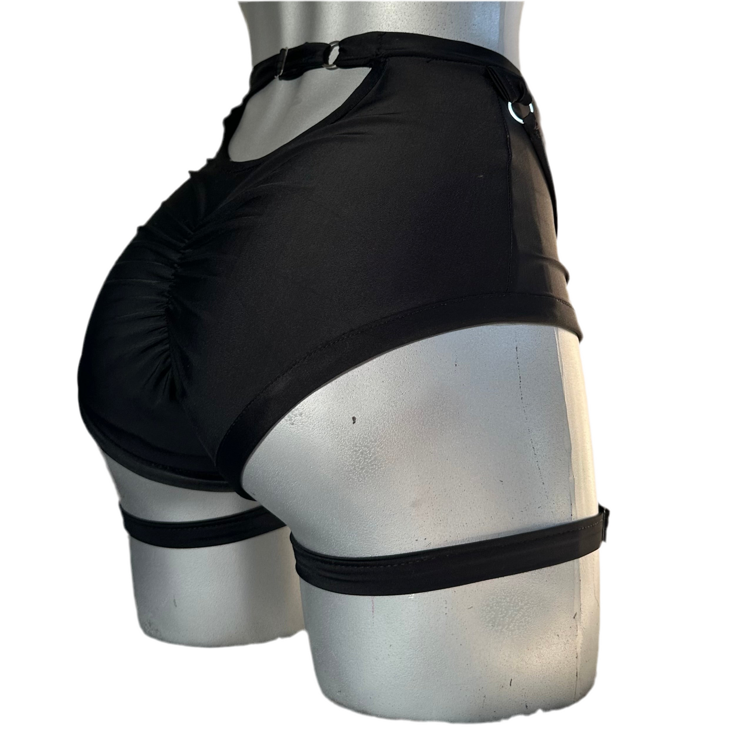 Cachetero zig-zag negro