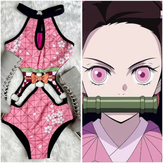Body Aros Argolla Nezuko 🌸