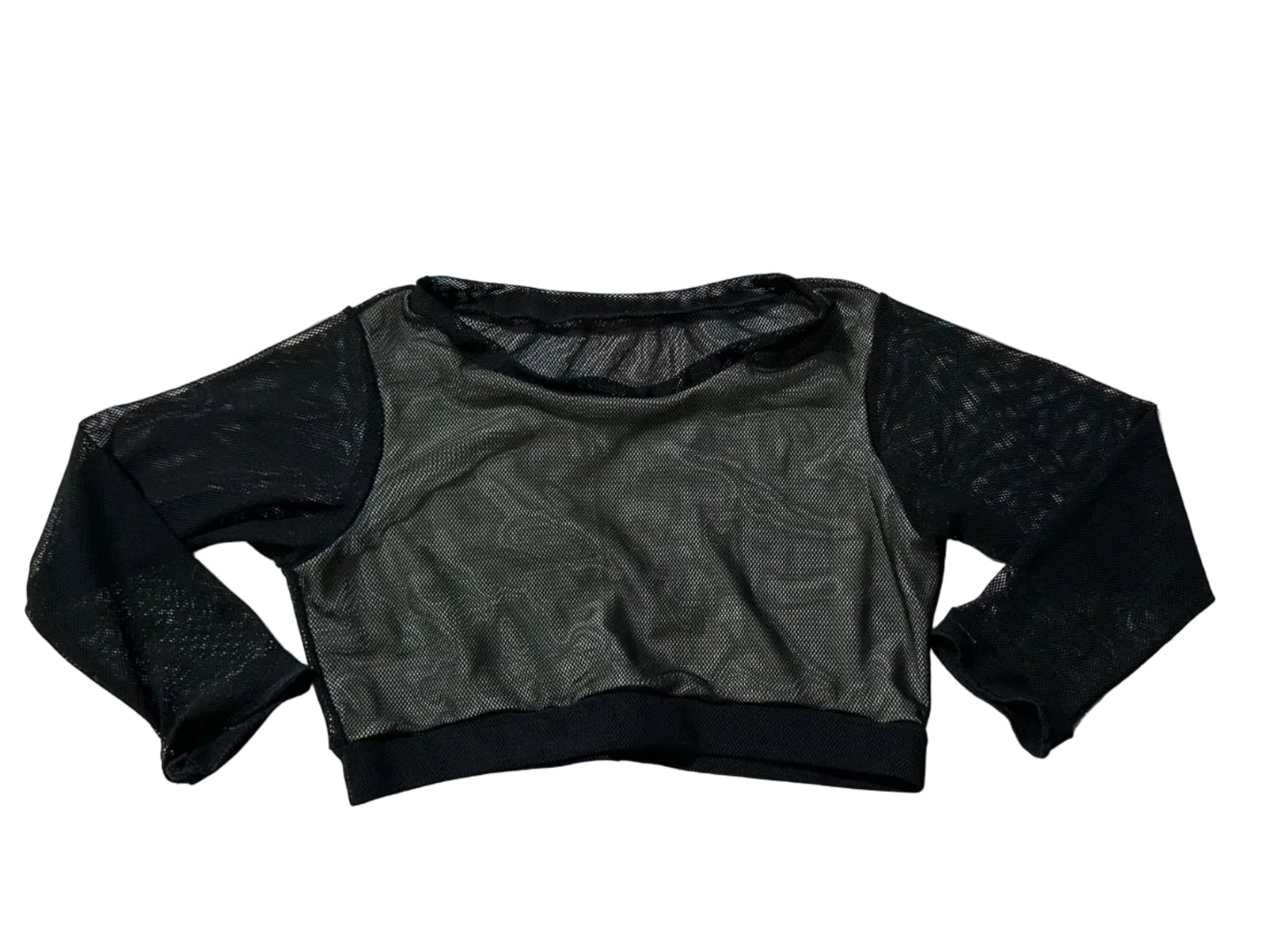 Top nude negro red M