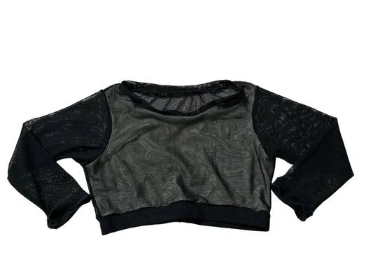 Top nude negro red M