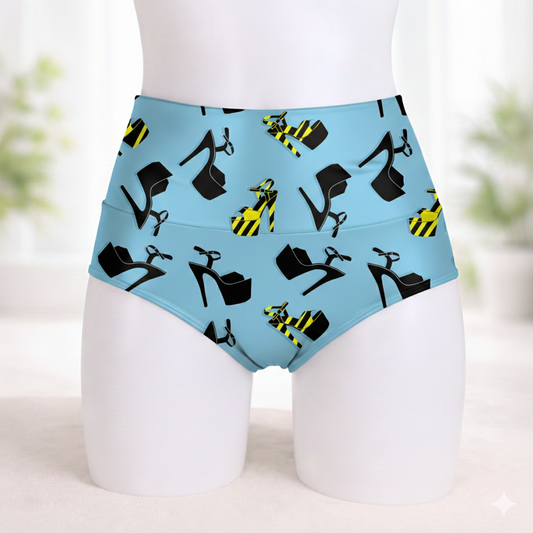 Cachetero caution heels