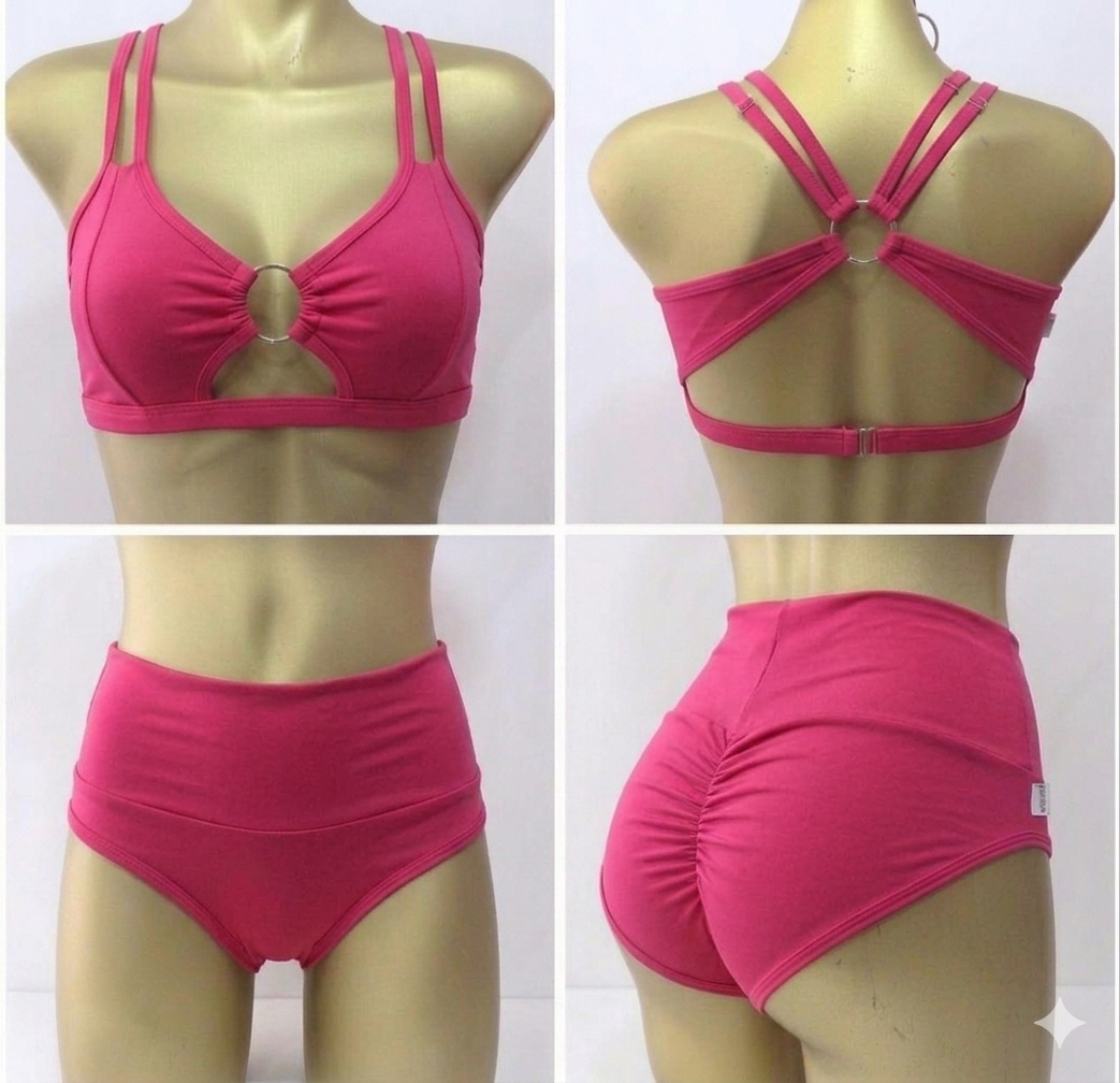 Conjunto “Spin Set” Rosa
