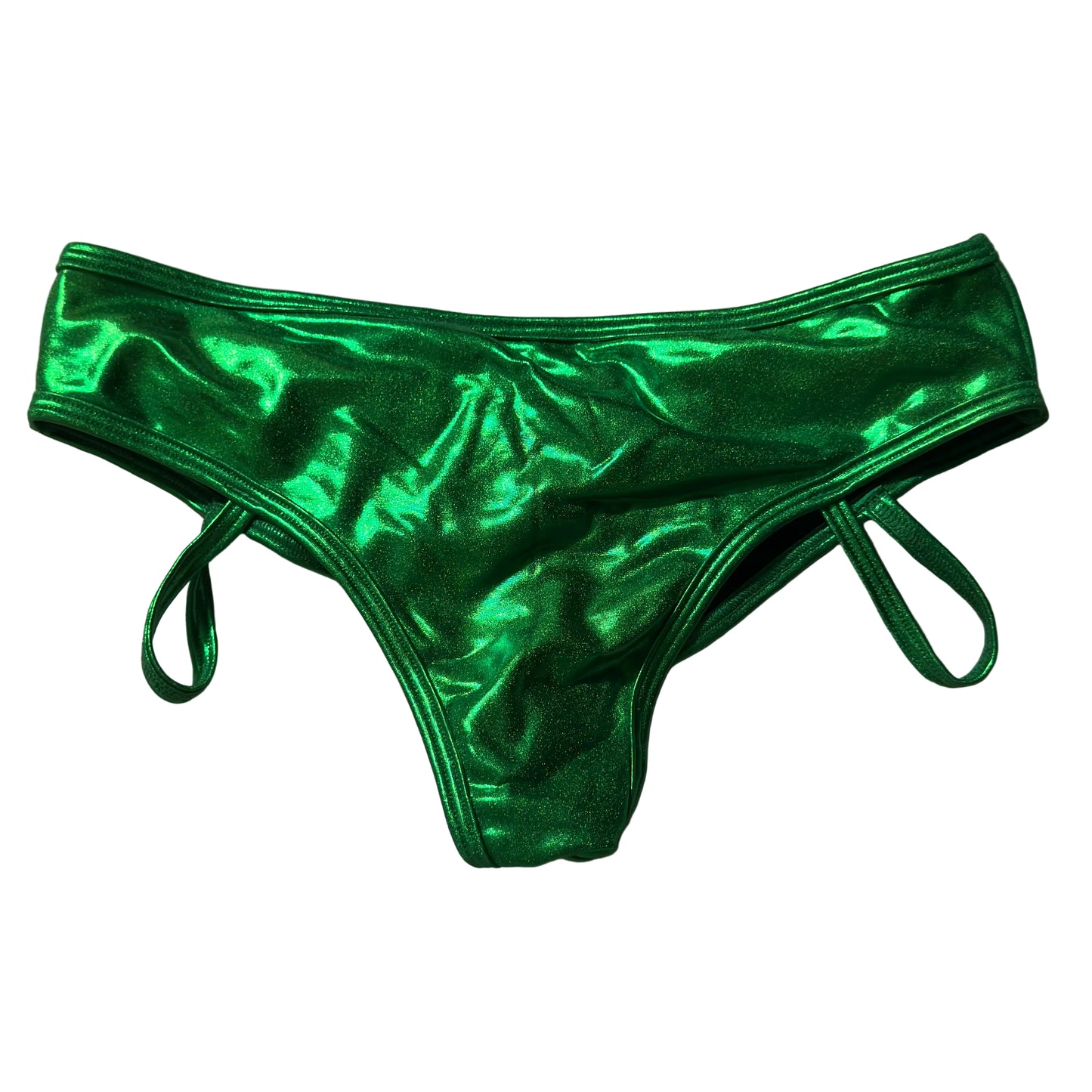 Cachetero holograma verde liso M