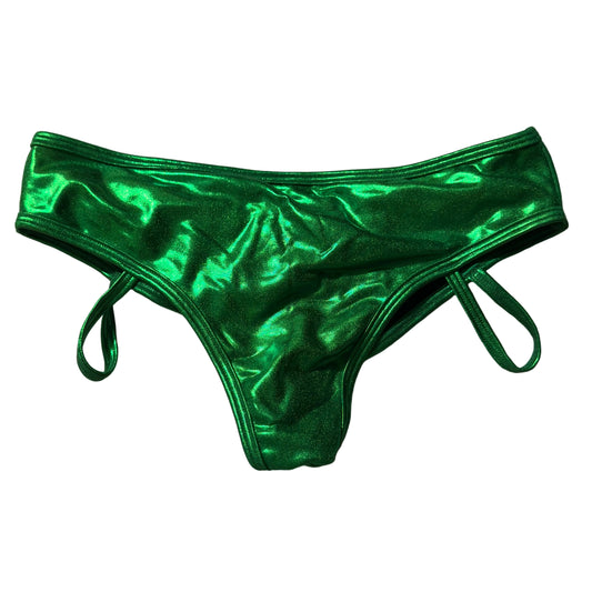 Cachetero holograma verde liso M
