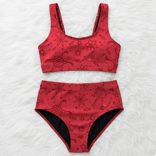 Conjunto navideño rojo 🪅 🎄