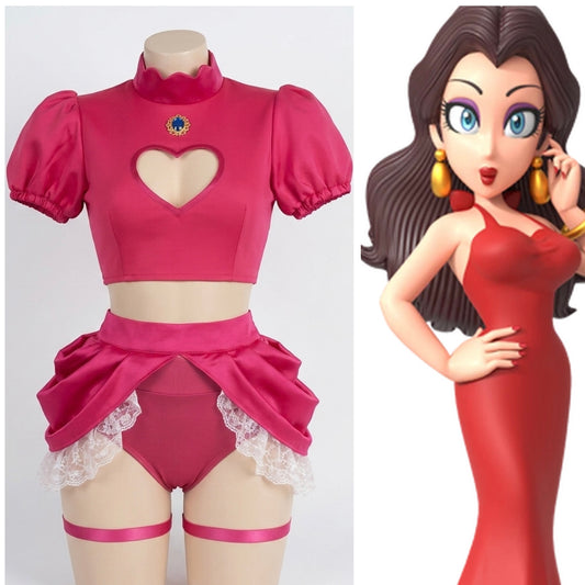 Conjunto hermana princesa 👸 peach pauline