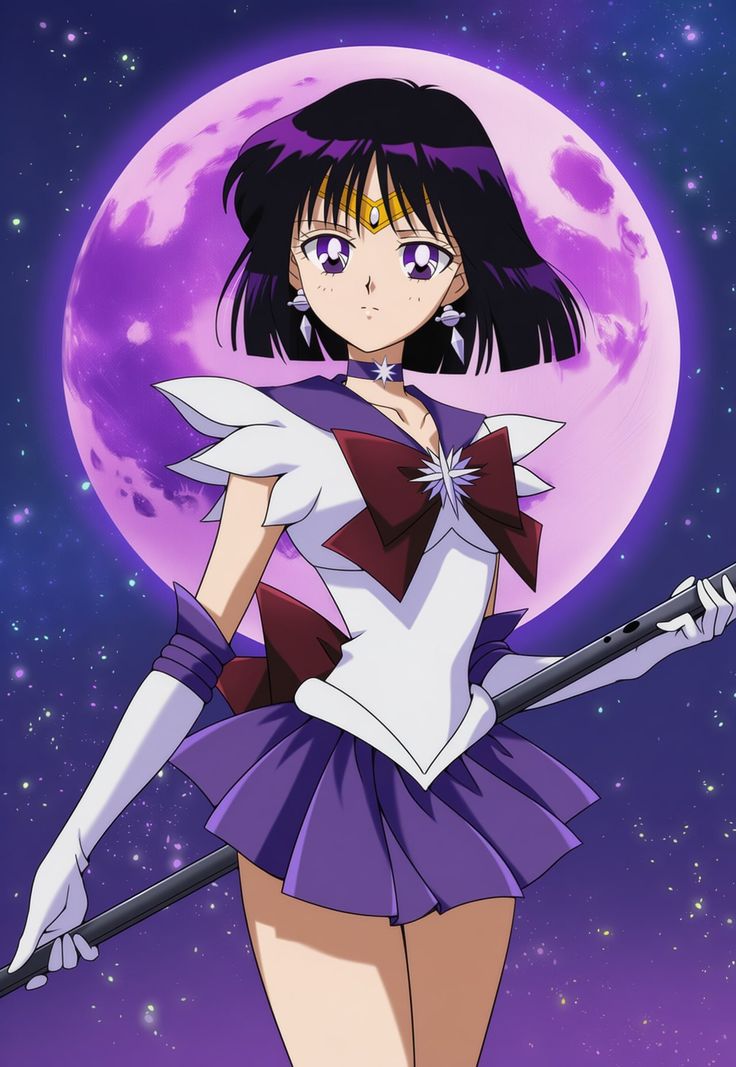 Conjunto Sailor Saturn 🌙💥💫 🪐
