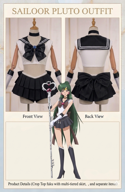 Conjunto Sailor pluto 💫☄️🌙
