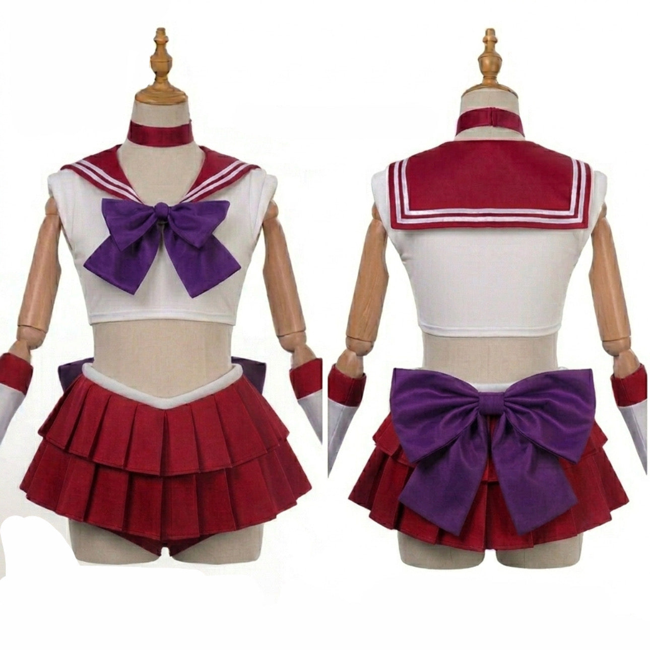 Conjunto Sailor Mars 🔥🌙