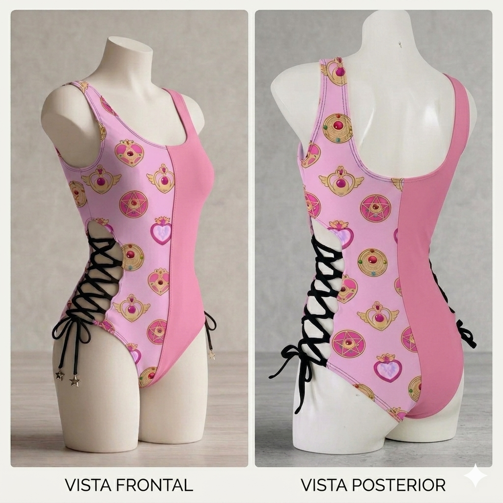Body Medusa amarres laterales Sailor Dividido