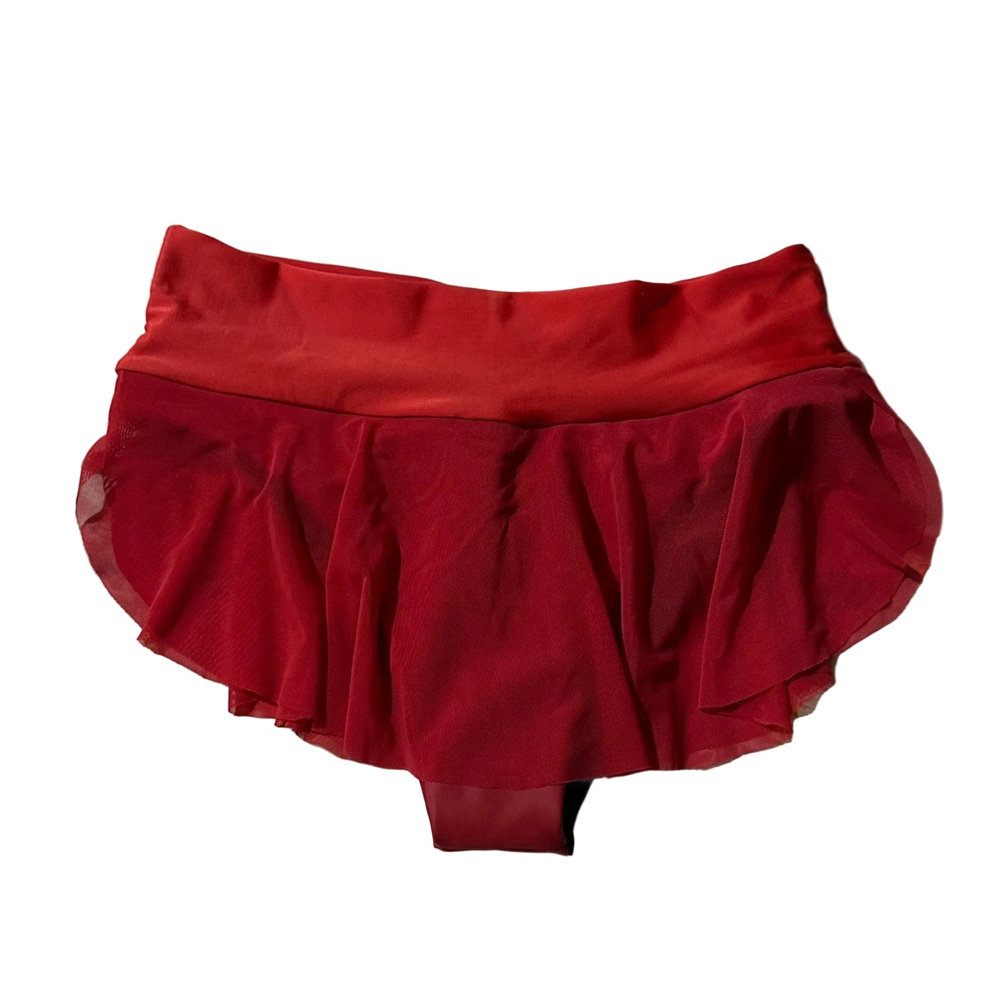 Cachetero faldita roja ch/m