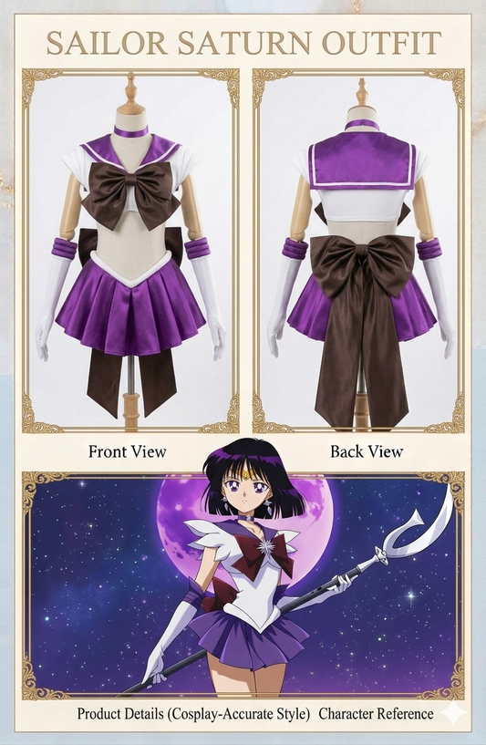 Conjunto Sailor Saturn 🌙💥💫 🪐