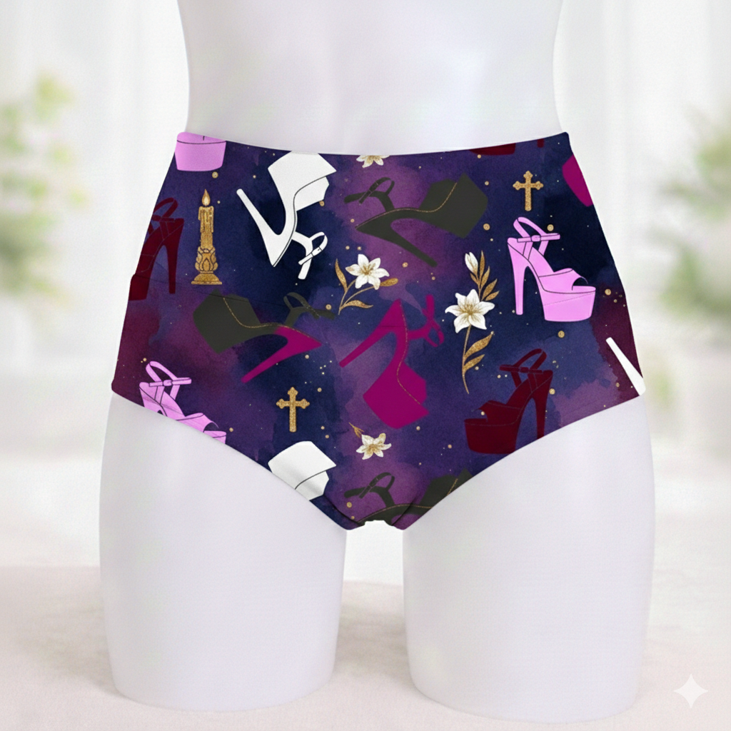 Cachetero zapatillas goth