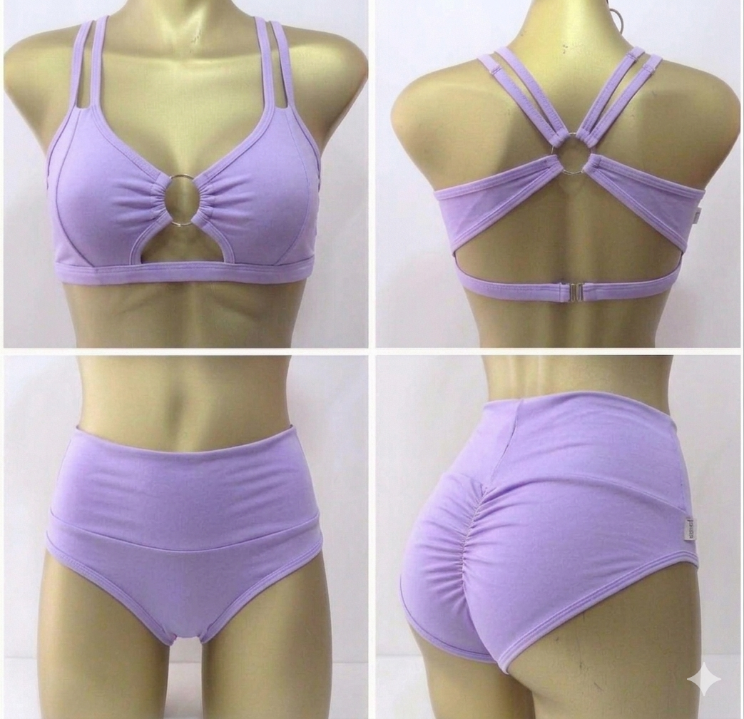 Conjunto “Spin Set” Lila
