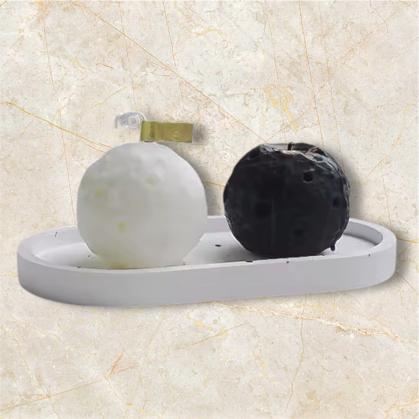 Vela aromática de luna 1pz.