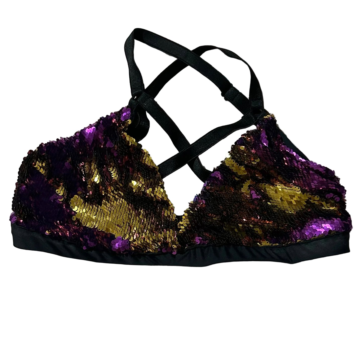 Top lentejuela reversible M