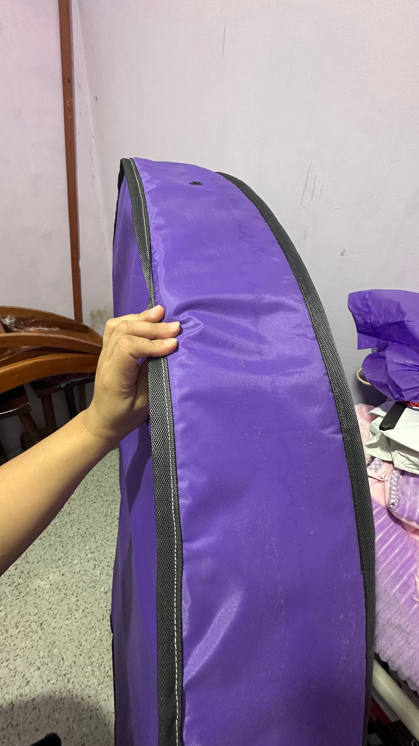 Colchoneta para tubo color morada!
