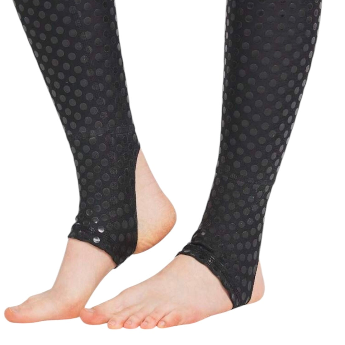 Leggings con grip color negro