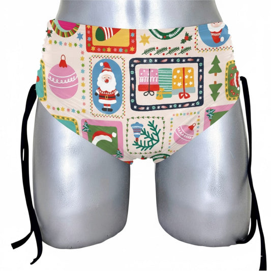 Cachetero jaretas pin-up postales navideñas