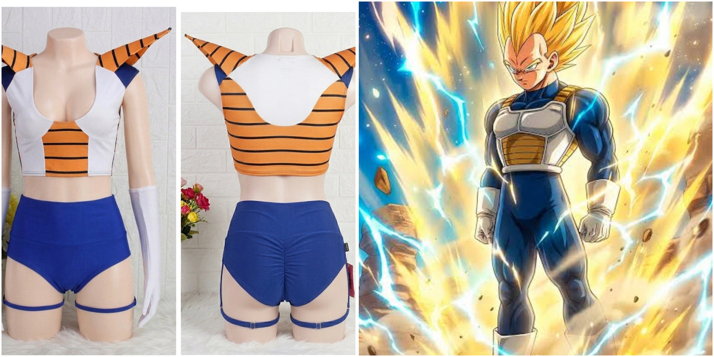 Conjunto Vegeta DBZ 💥 🐉