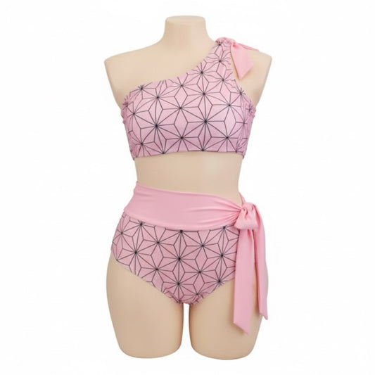 Cosplay conjunto disfraz Nezuko Curvy Plus