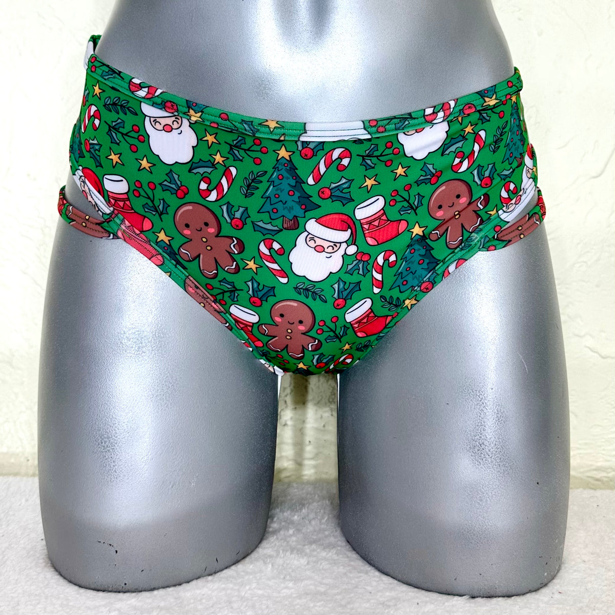 Conjunto top y short verde santa