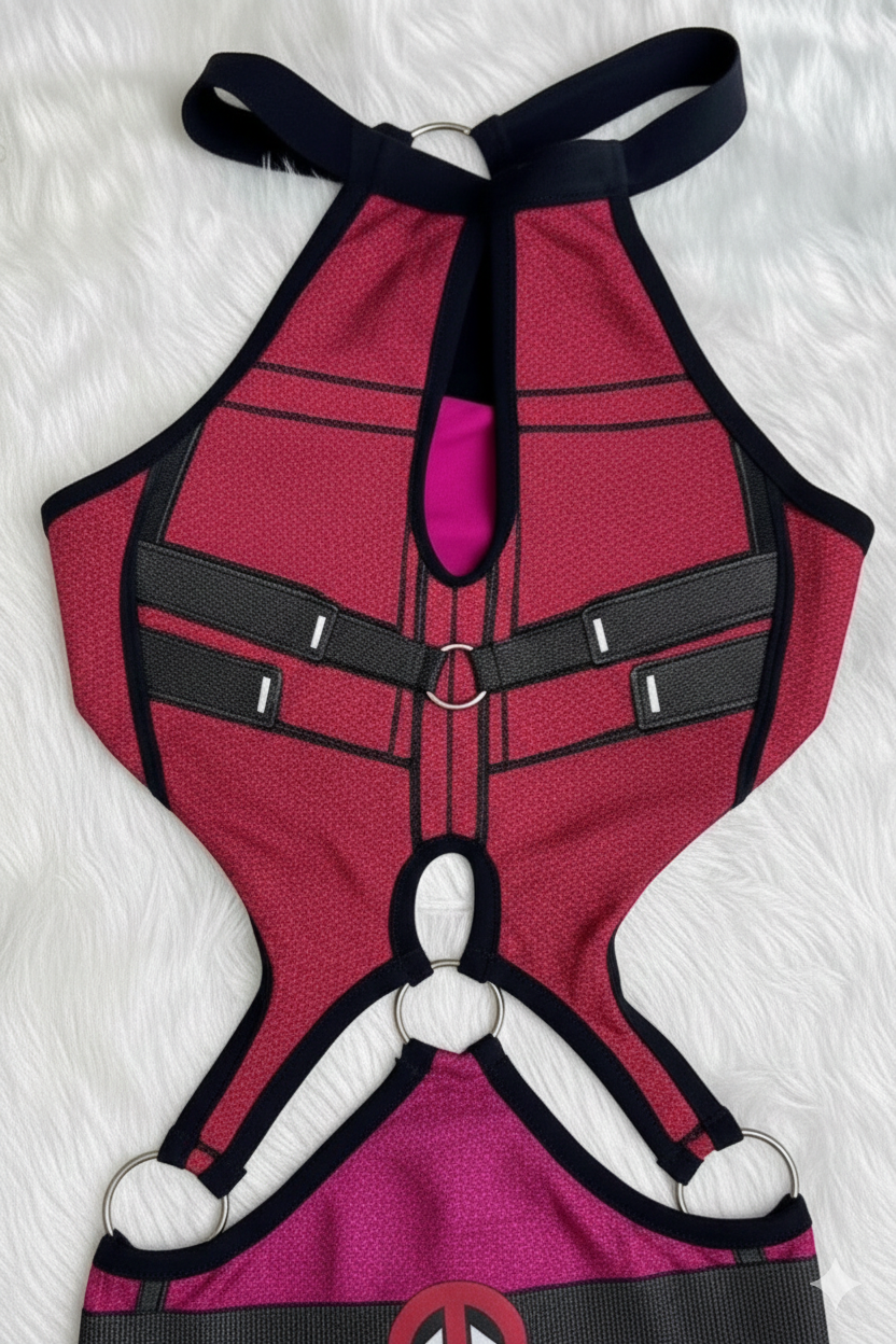 Body Aros Argolla Deadpool 🔫