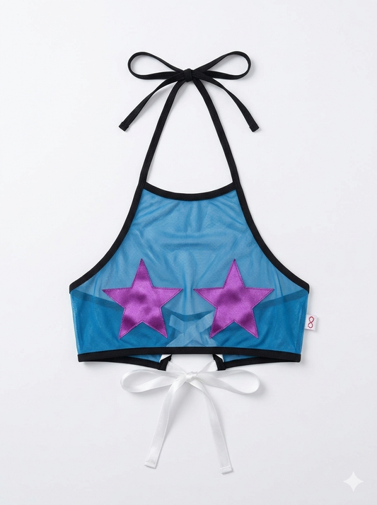 Top transparencia ajustable pezoneras M